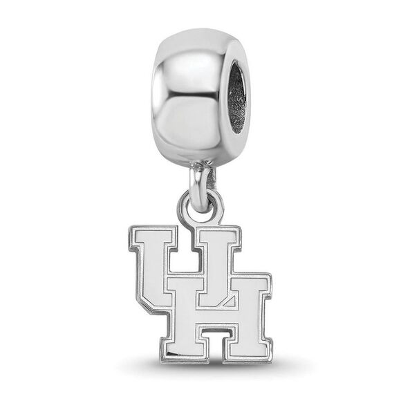 Sterling Silver University of Houston XS Dangle Bead Charm - Picture 1 of 4
